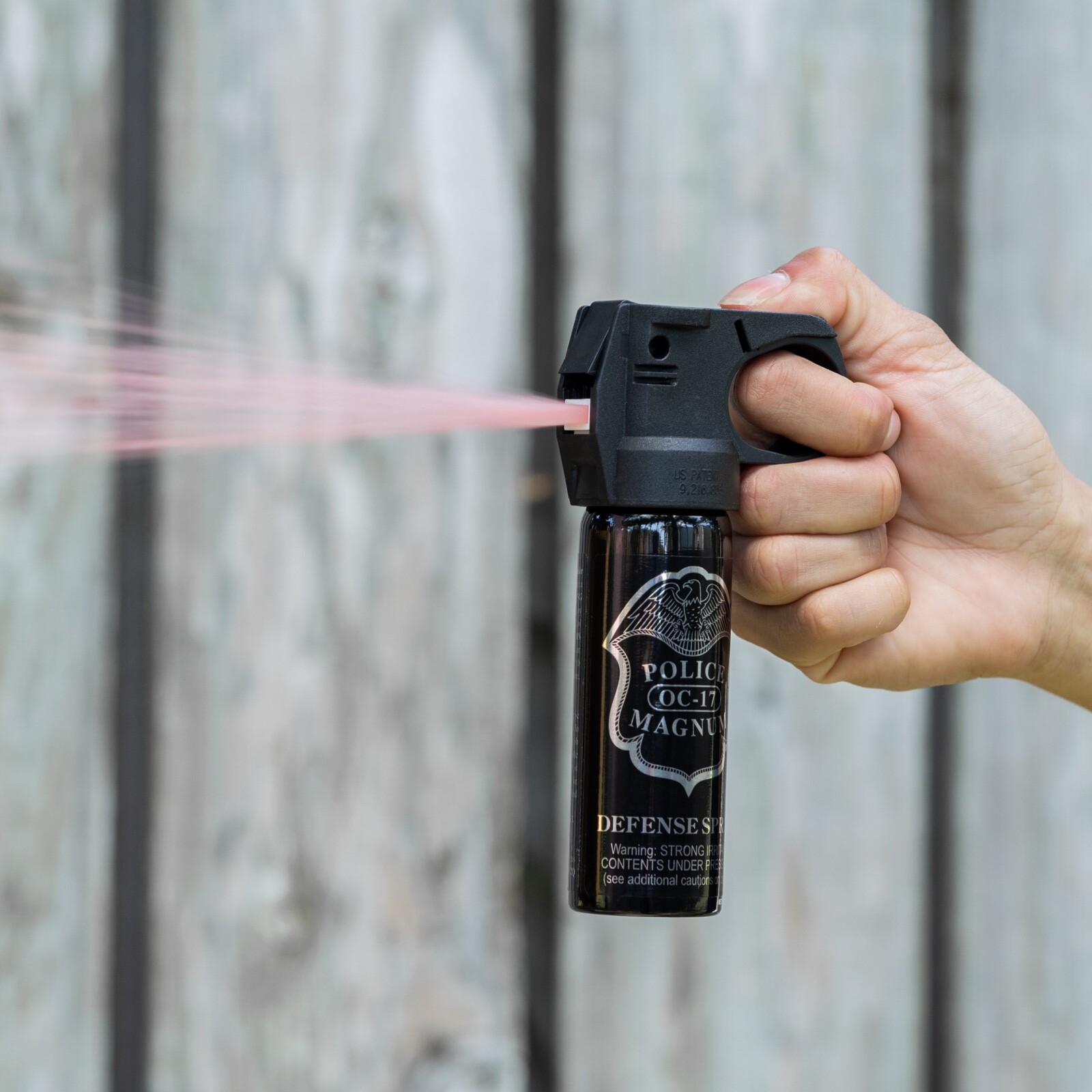 2 pack POLICE MAGNUM 3oz Fire Master pepper spray Fog Home Riot Crowd Control