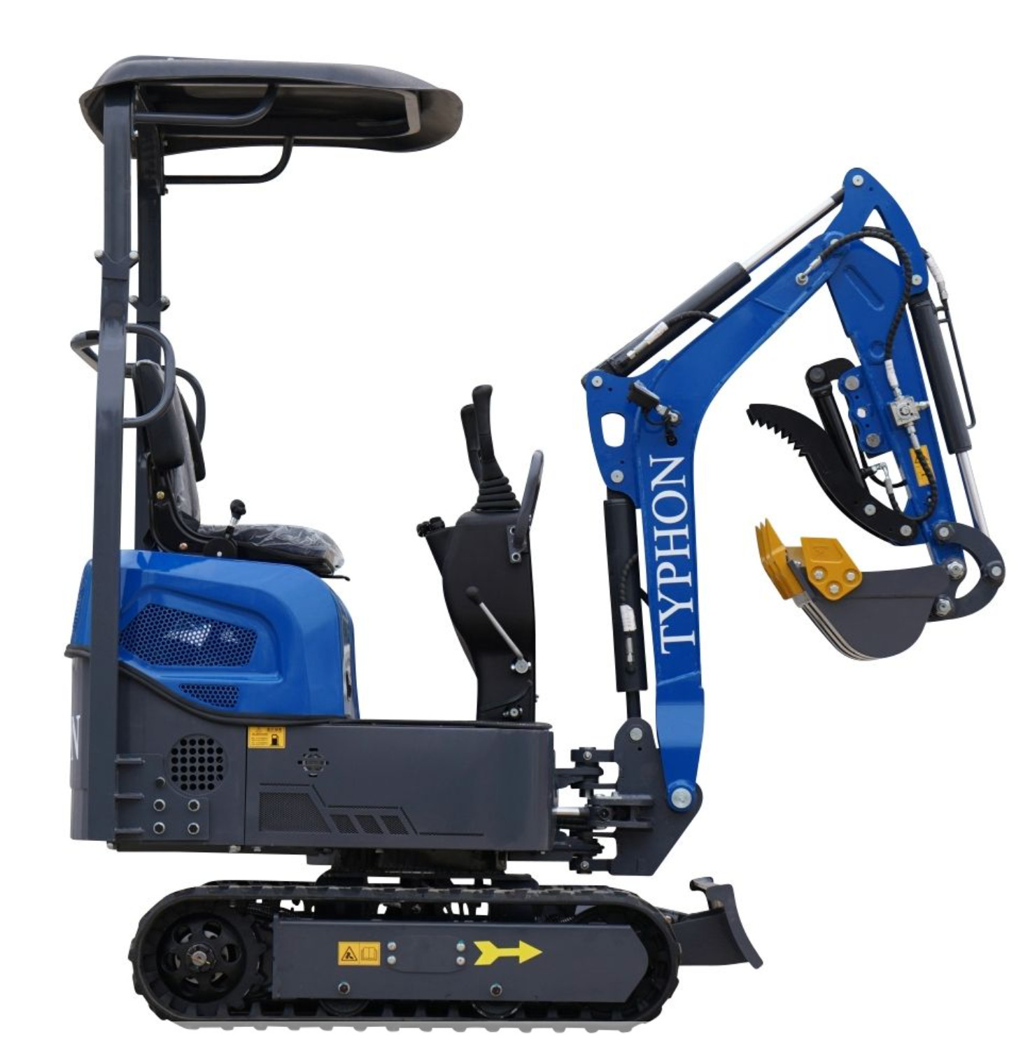 FREE SHIP Mini Excavator 1 Ton Digger 13.5hp Gas Tracked Crawler B&S EPA Engine