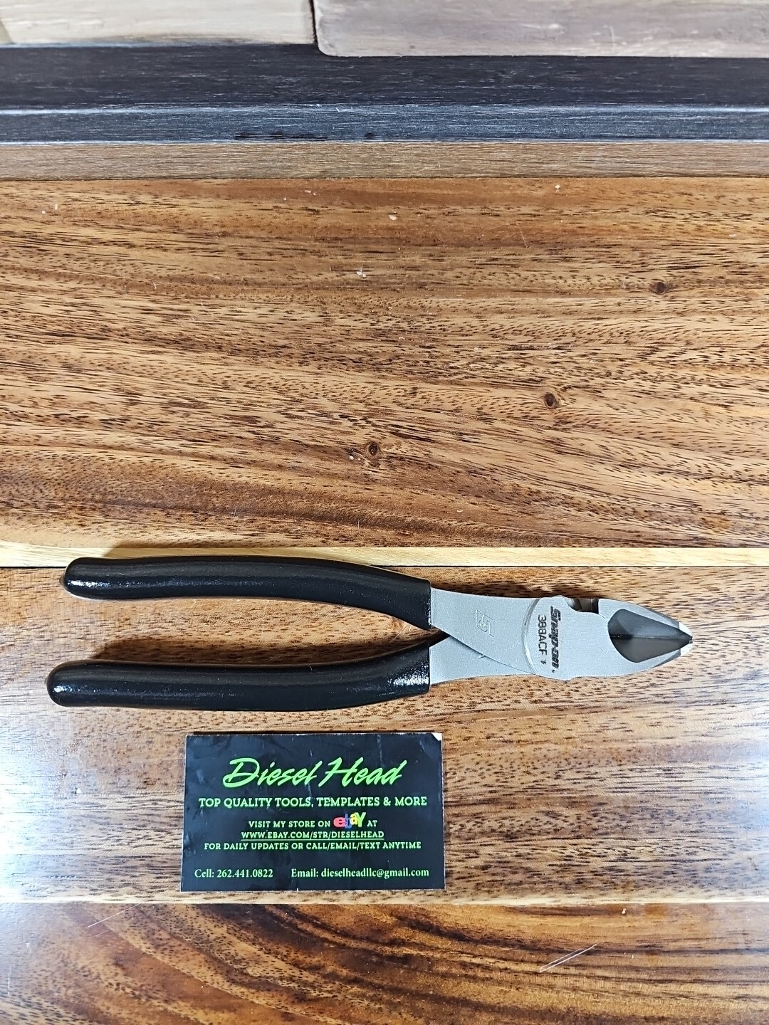 *NEW* Snap On 388ACF BLACK 8″ High Leverage Diagonal Cutter – FREE SHIPPING