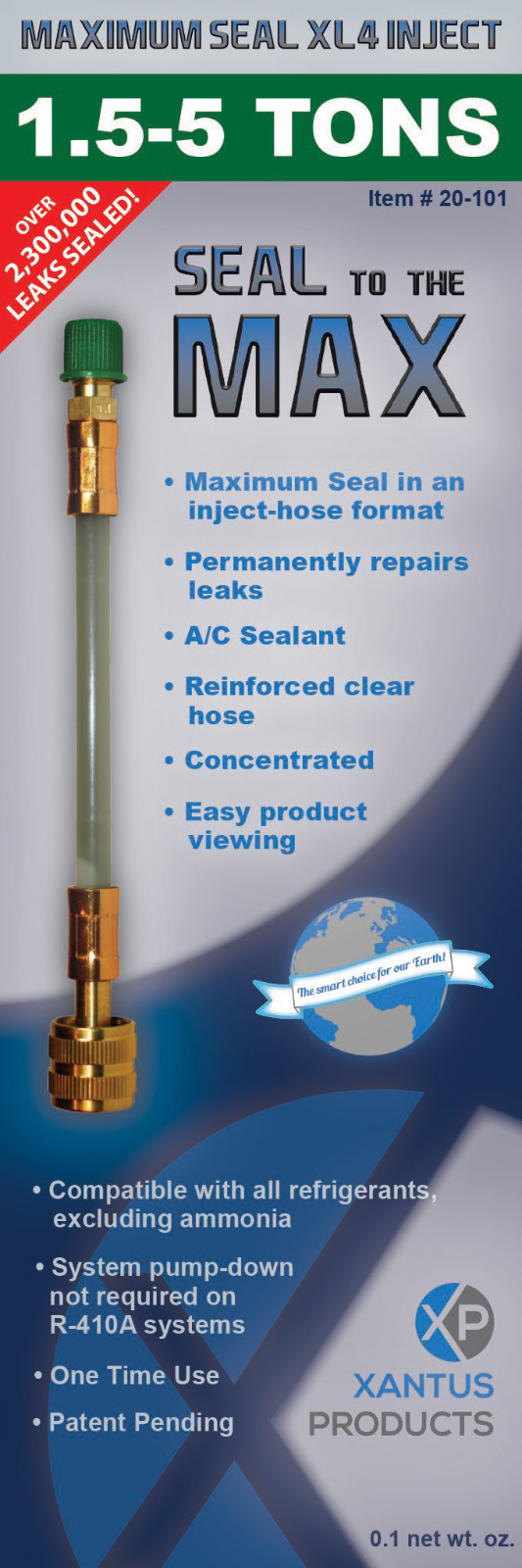 Max Seal Direct Inject A/C Sealant Easy Use and Fast Seal