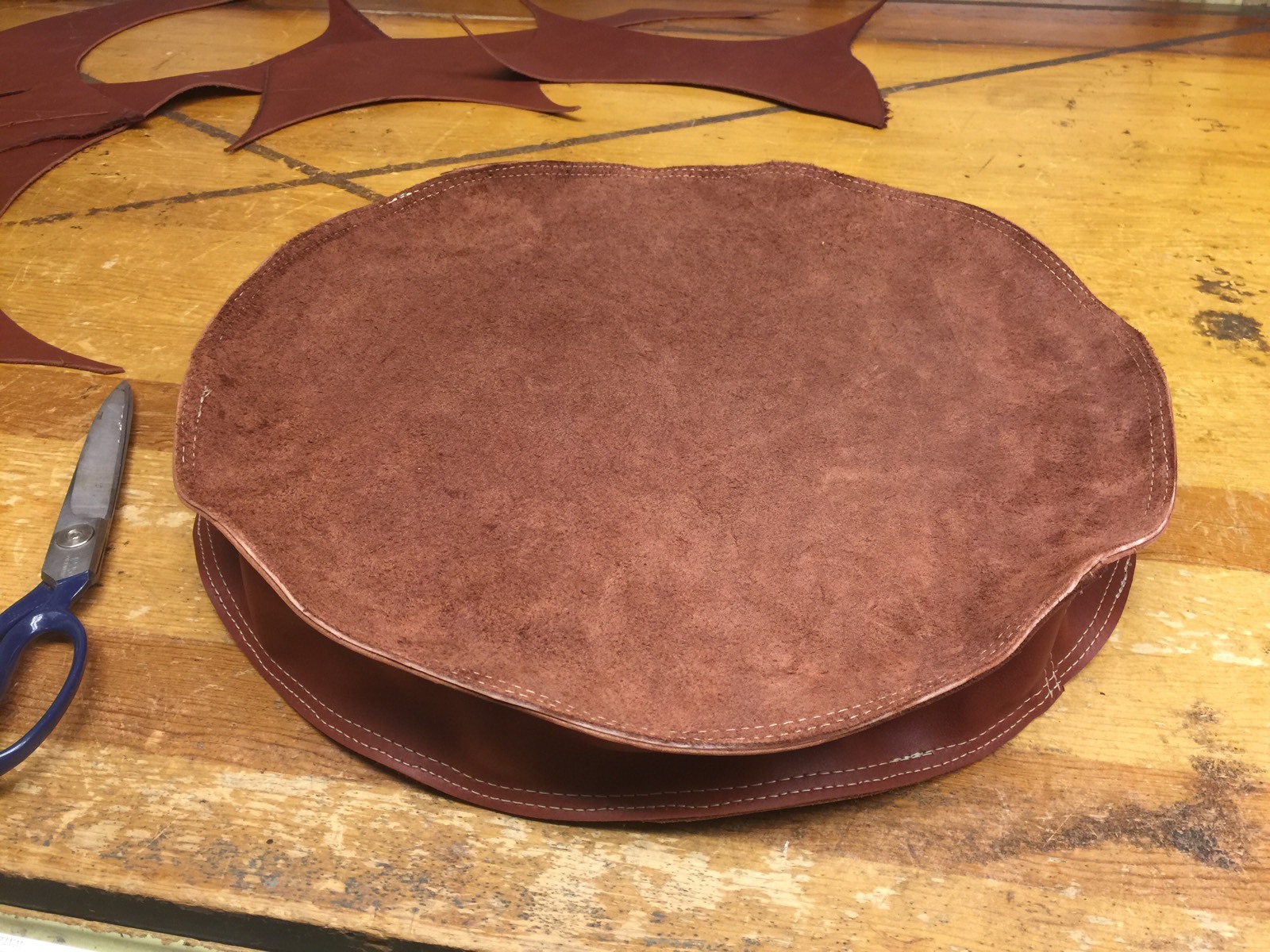 18-inch Leather Panel Forming Shot Bag Metal Shaping Beater Bag