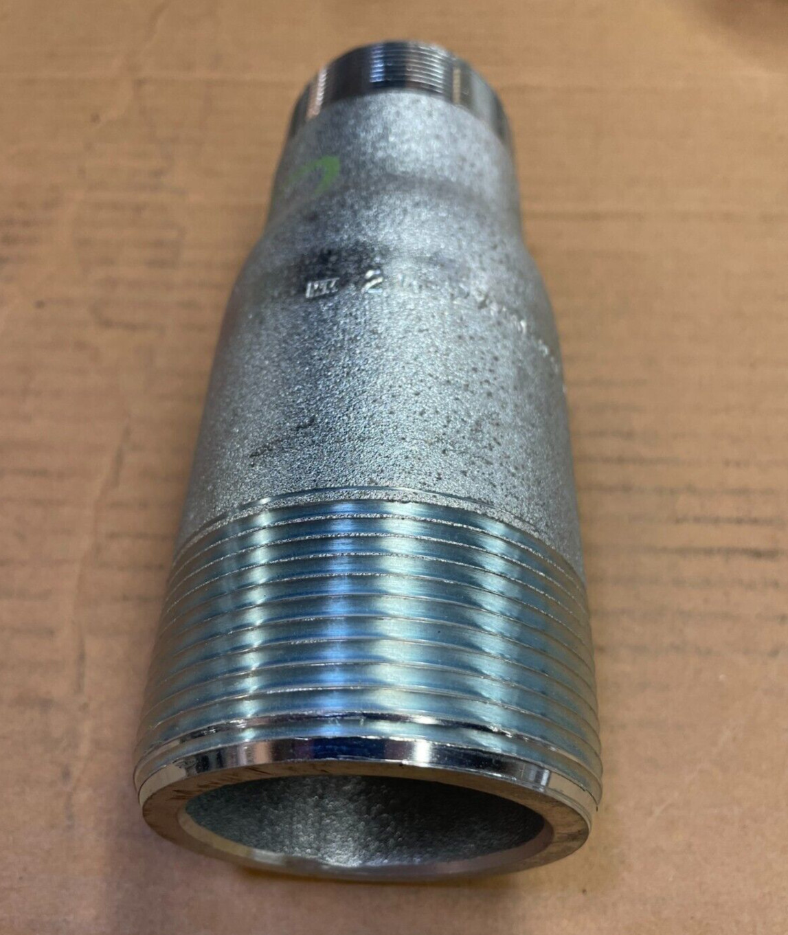 SWAGE NIPPLE 2-1/2″ x 2″ Schedule 160 Concentric Thread Both End A234 WPBN SP95