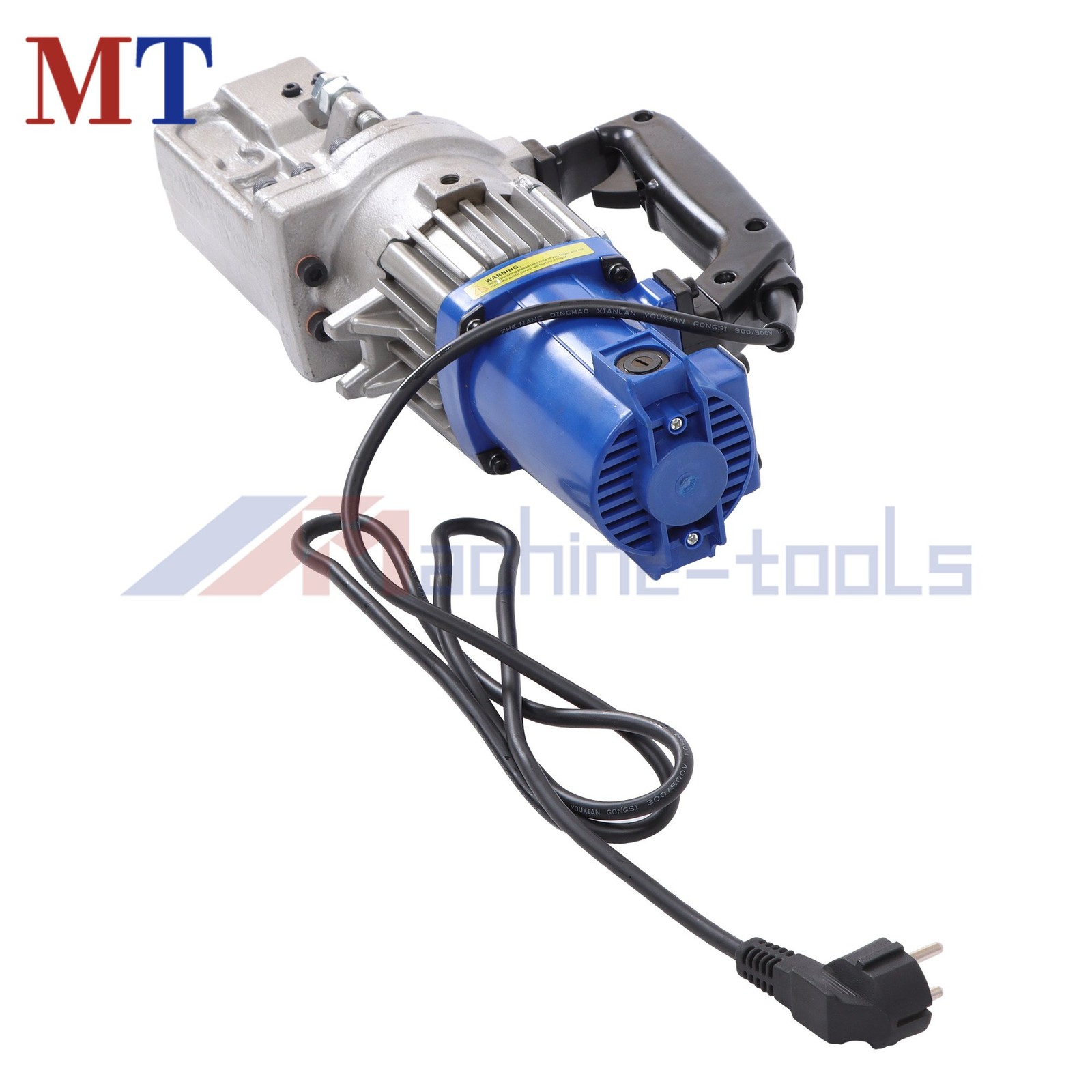 Heavy-Duty Rebar Cutter RC-20 1250W Motor 3/4» Max Cut Metal Storage Box
