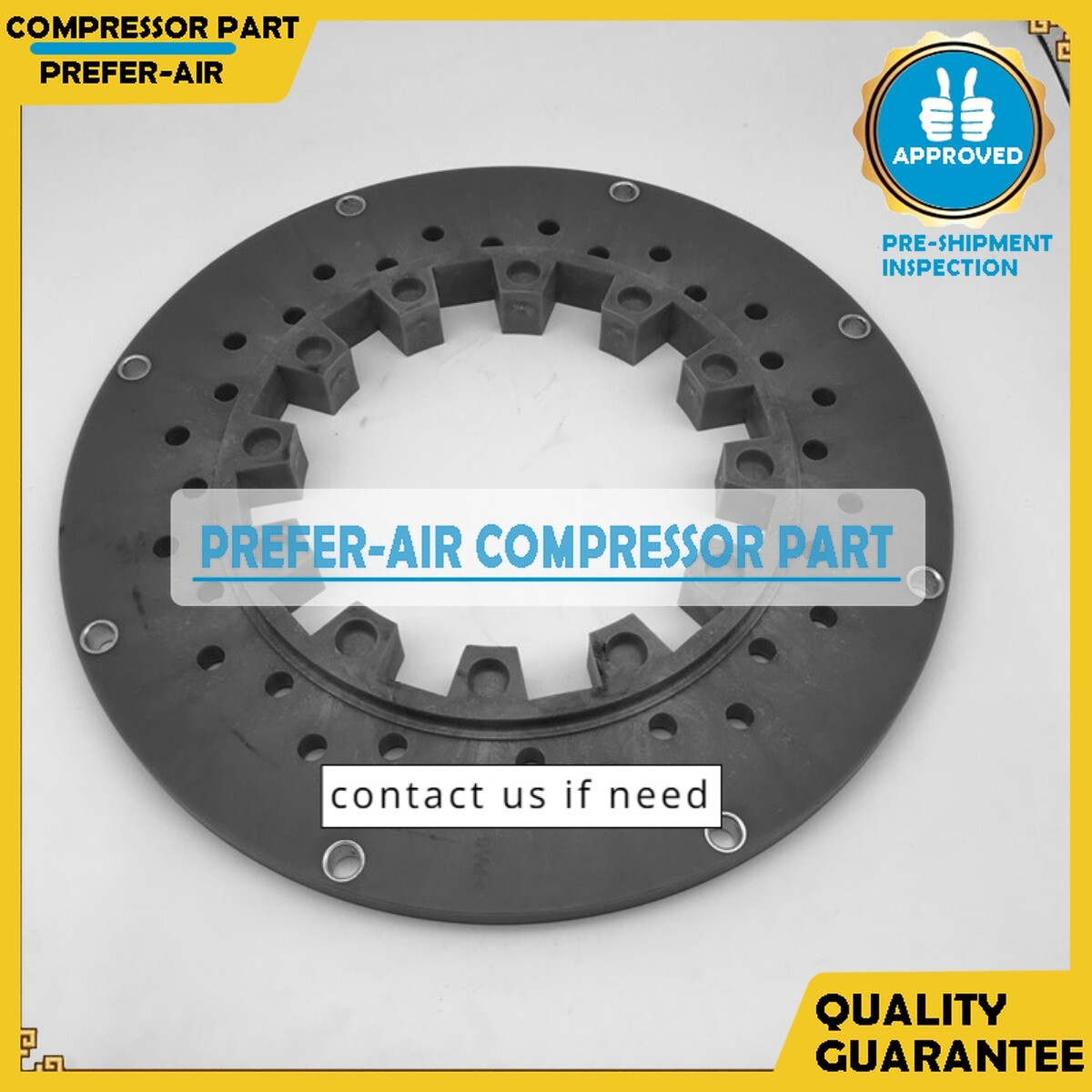 Coupling Replace Fit For CENTAFLEX CF-K-100-SAE6½ K-100 SAE6 1/2 CF-K-100-SAE6.5