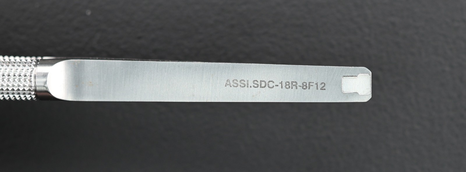 ASSI ASSI.SDC18R8F12 Dissecting Scissors, Delicate, Curved, Sharp/Sharp, 18cm