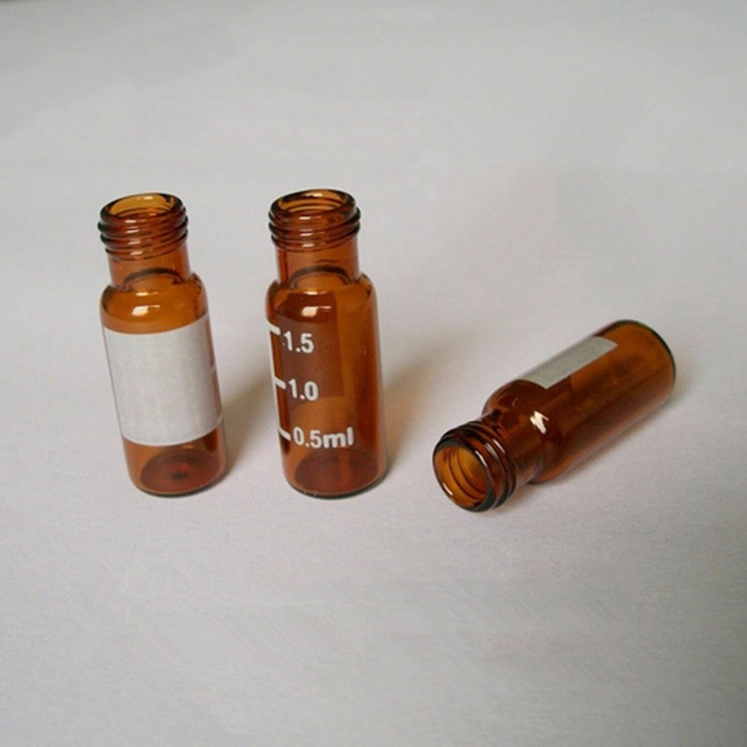 50000x 2ml 9mm HPLC Vials Clear Autosampler Borosilicate Sample Graduation 9-425