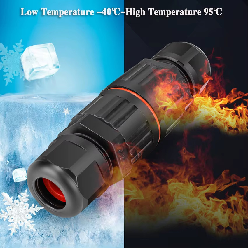 IP68 Waterproof Joint Wire Quick Connection Waterproof Connector 2/3 Pin Solder