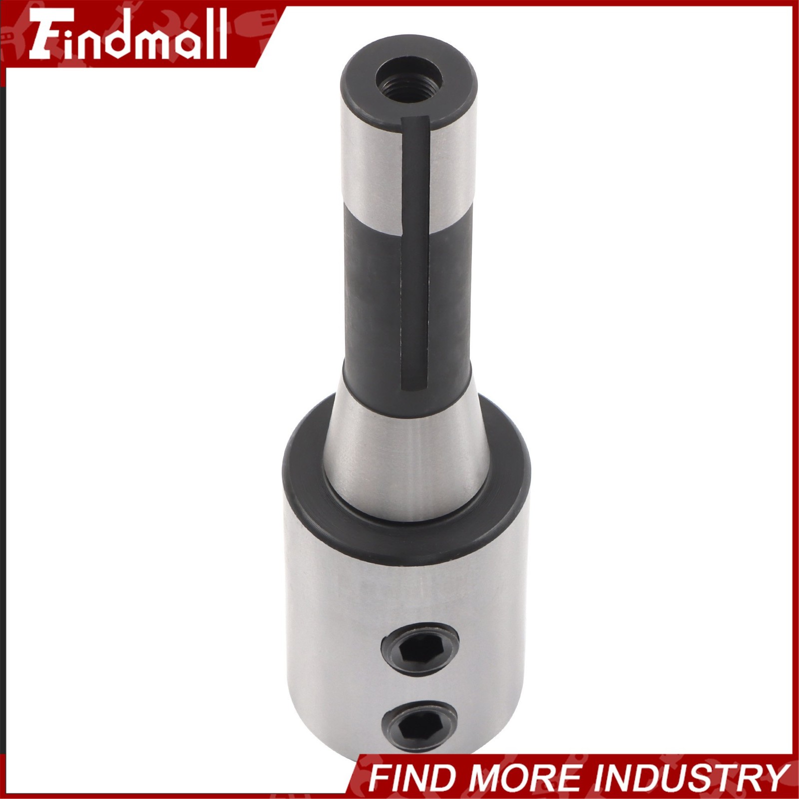 Findmall 1 Inch High Precision R8 End Mill Adapter Holder Milling Cutter Tool
