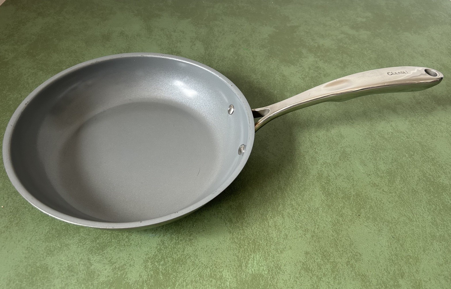 Chantal Induction 21 Steel 10-Inch Frying Pan w/ Ceramic Coating