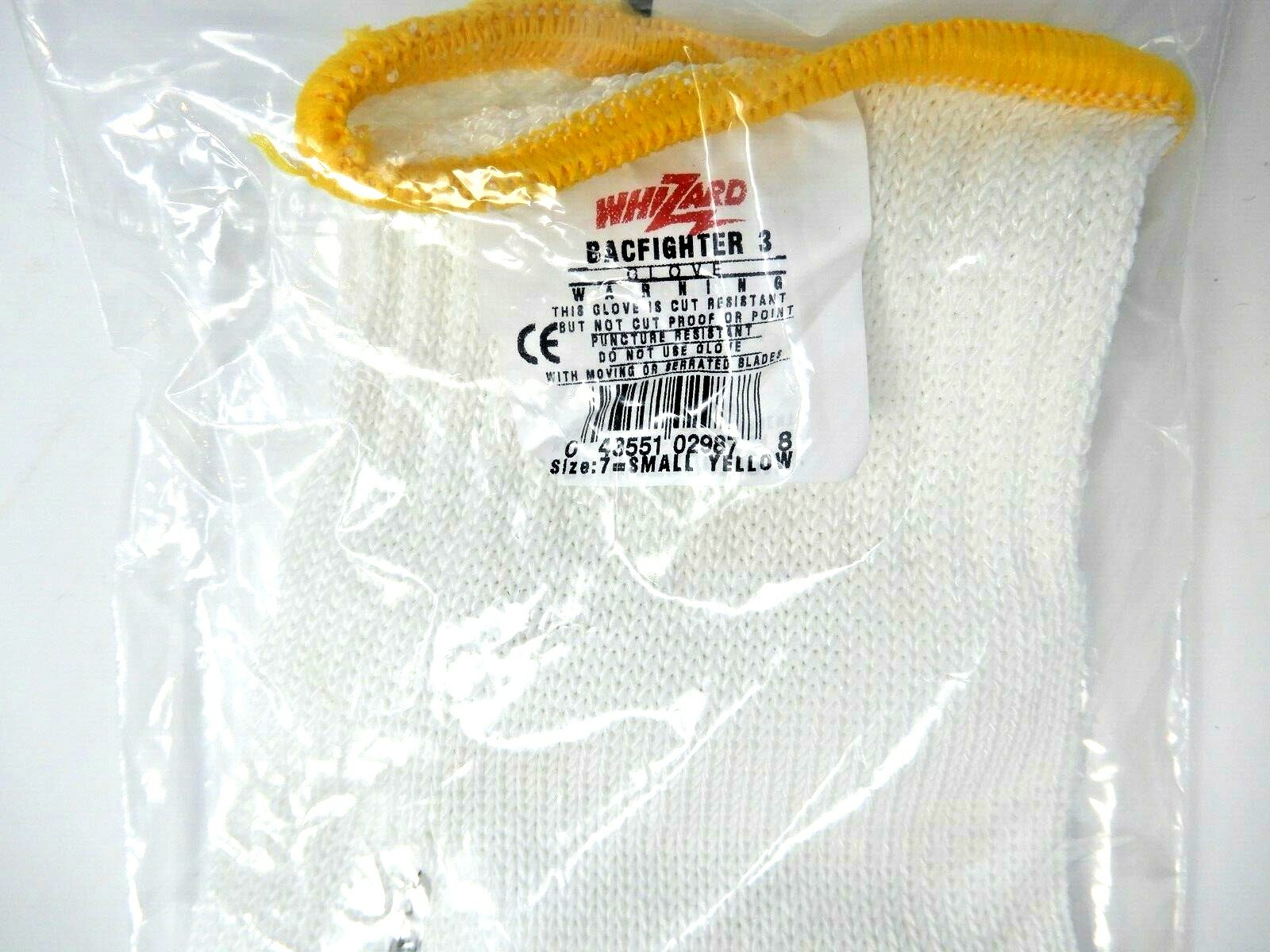Whizard® BacFighter™ 3 White Spectra Guard™ Antimicrobial Cut-Resistant Glove SM