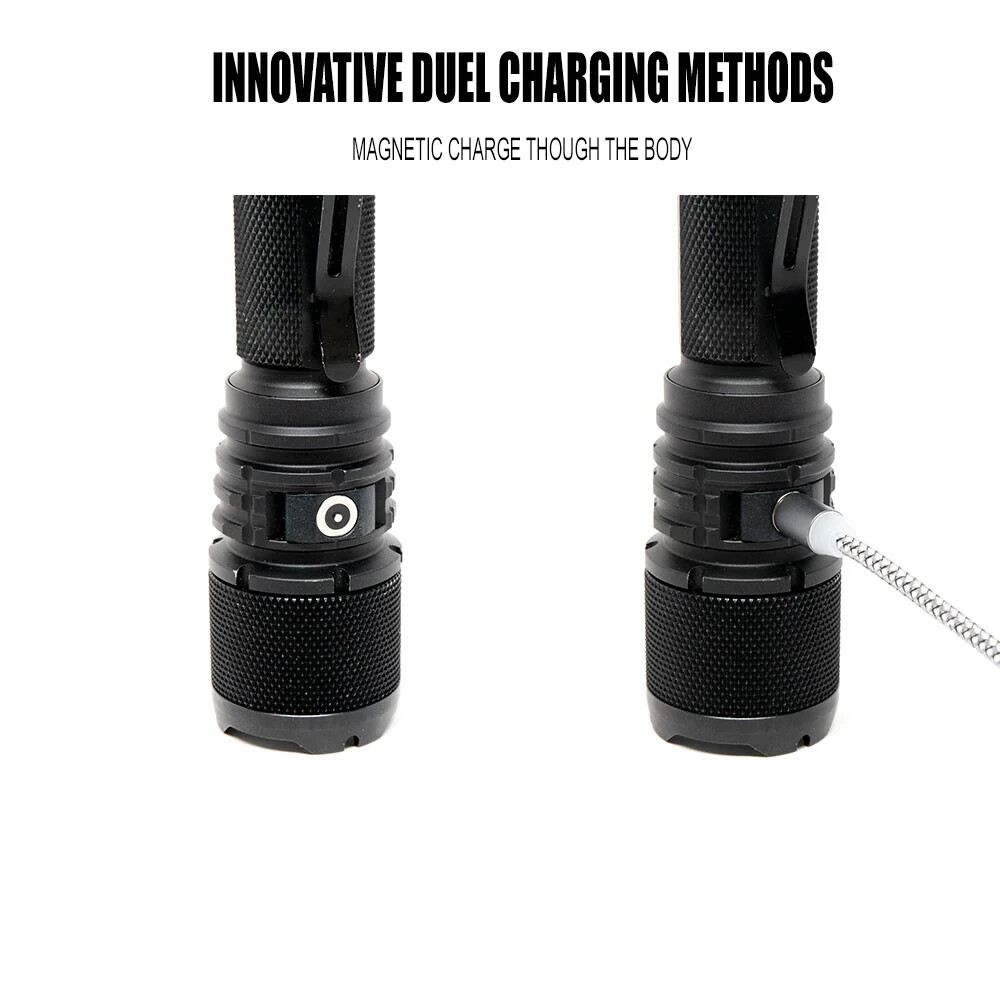 PowerTac Warrior-G4FL Flood Beam Rechargeable 4200 Max Lumens