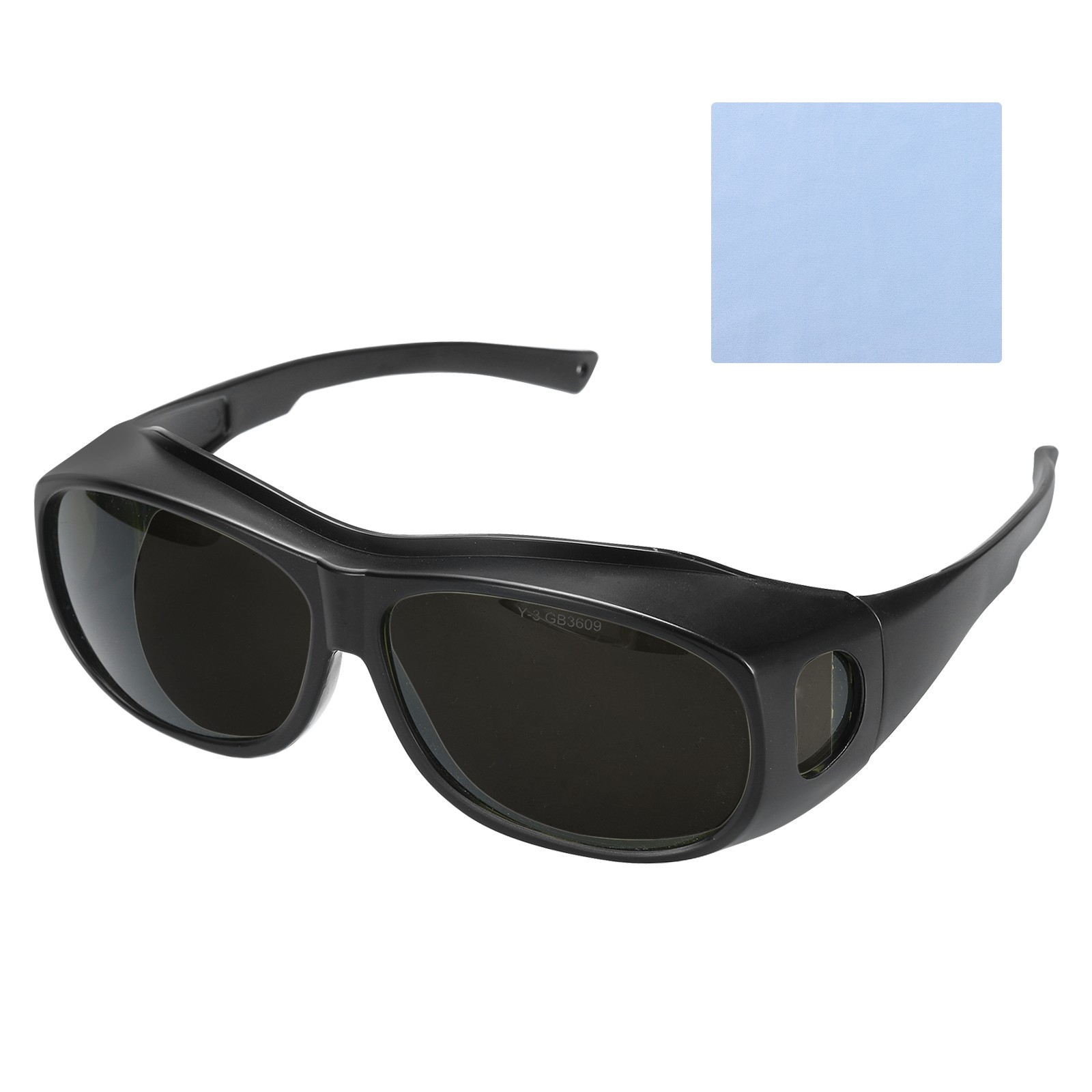 Welding Glasses IR Shade 5 CE Certified Protective Glasses Wrap-Around Lens