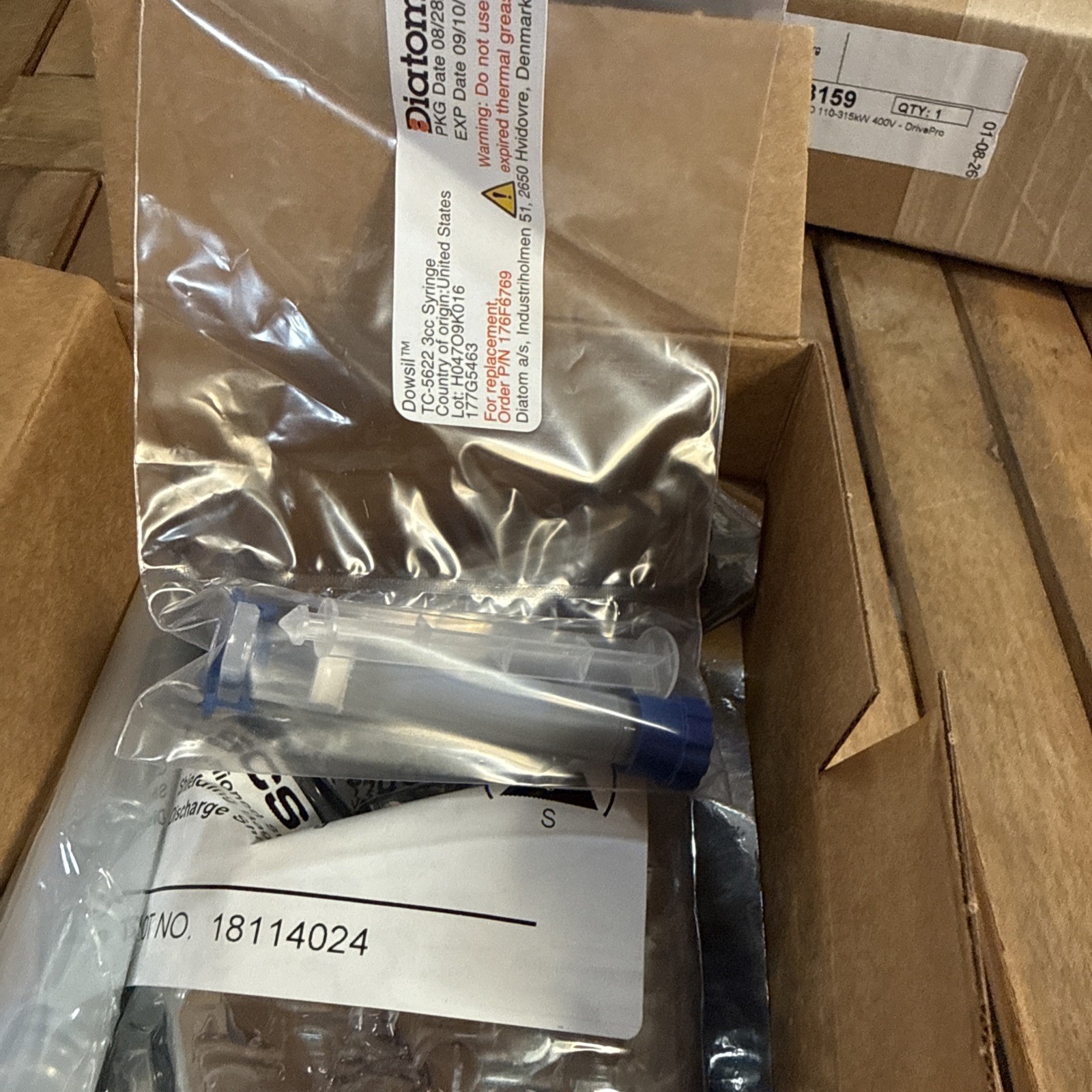 Danfoss 176F8318 Rectifier SCR 181A 1600V *NEW*