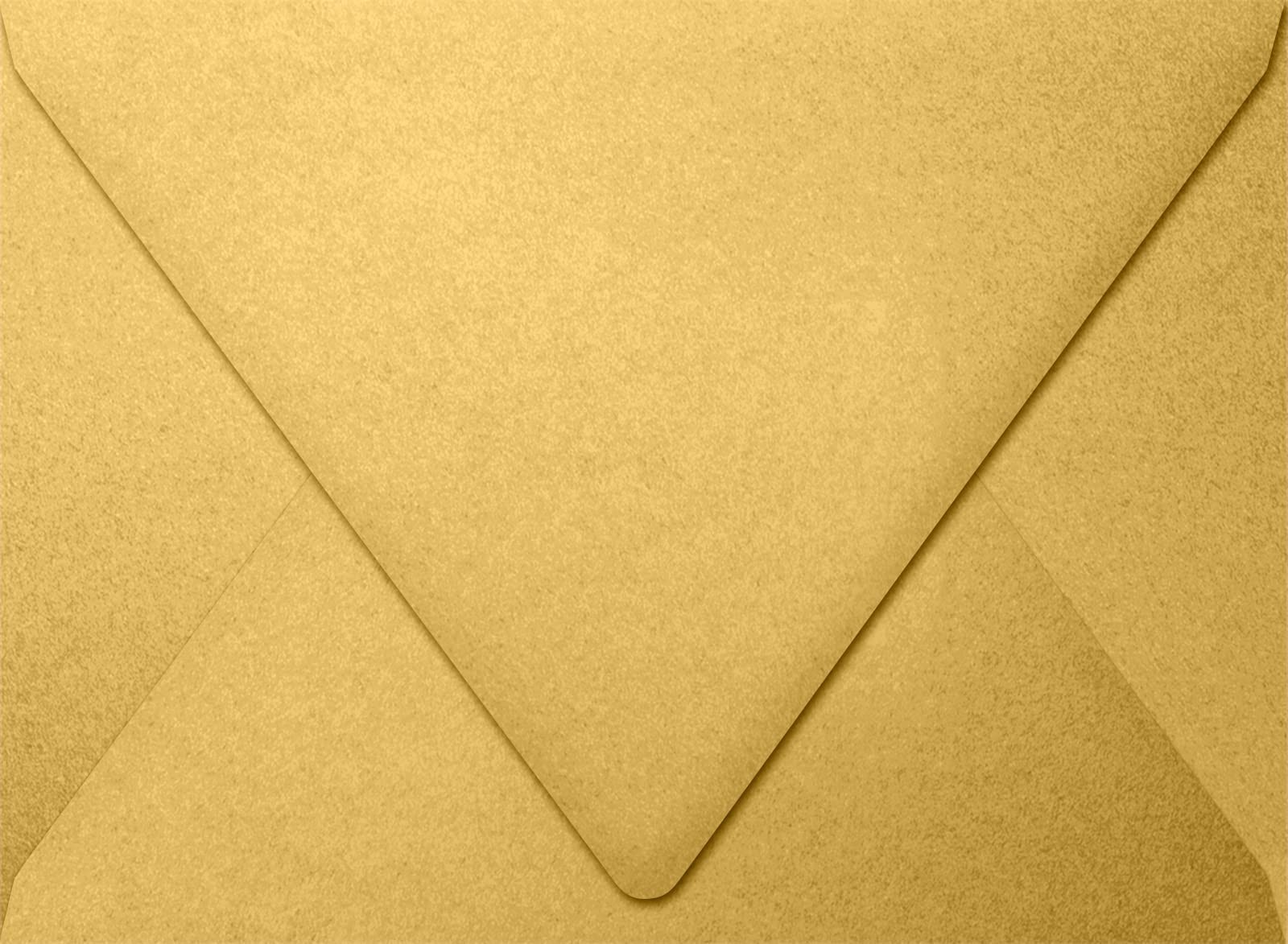 LUXPAPER A7 Contour Flap Envelopes 5.25×7.25 Gold Metallic 80lb. 50 Count