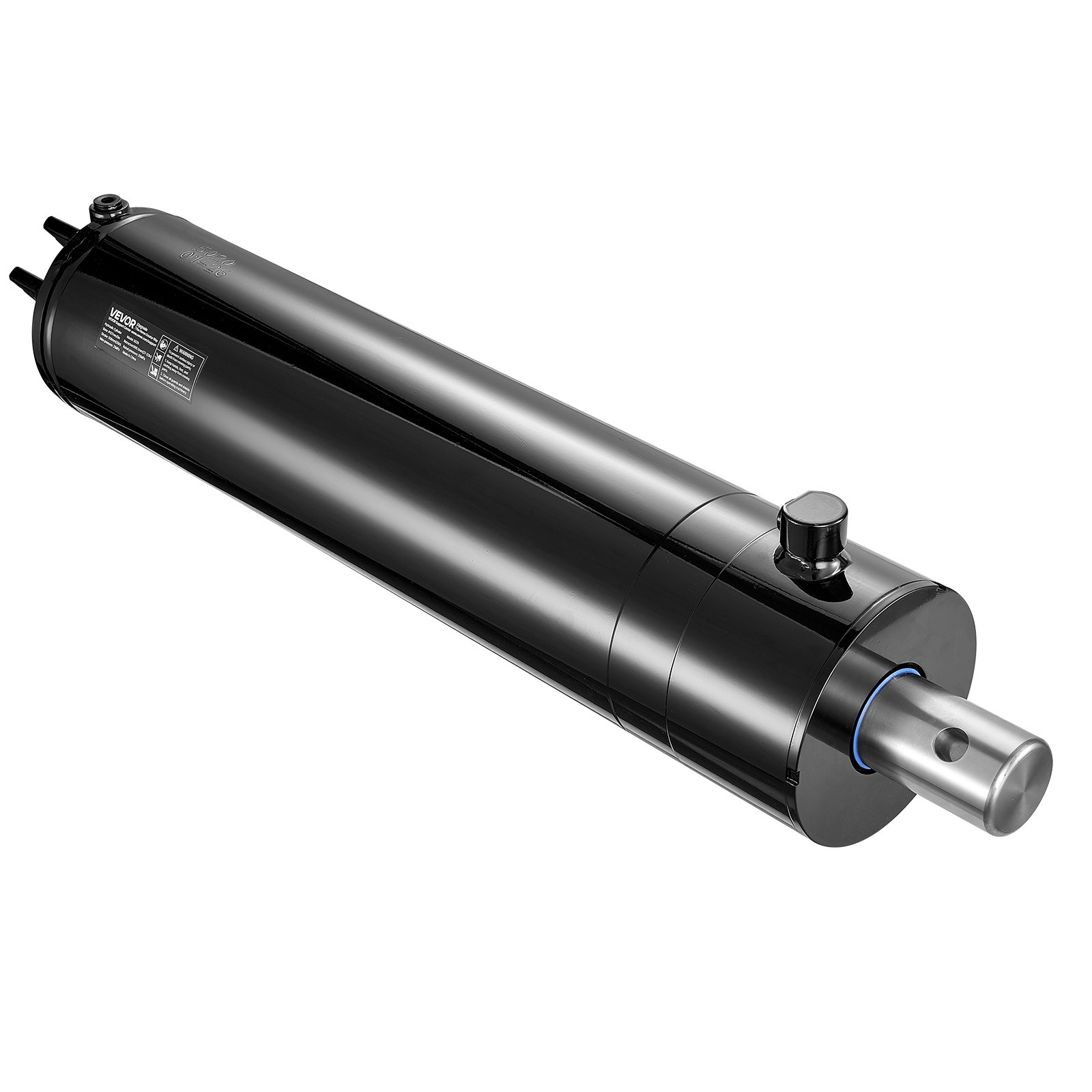 VEVOR Double Acting Hydraulic Cylinder Max 4500PSI Pressure 5″ Bore & 20″ Stroke