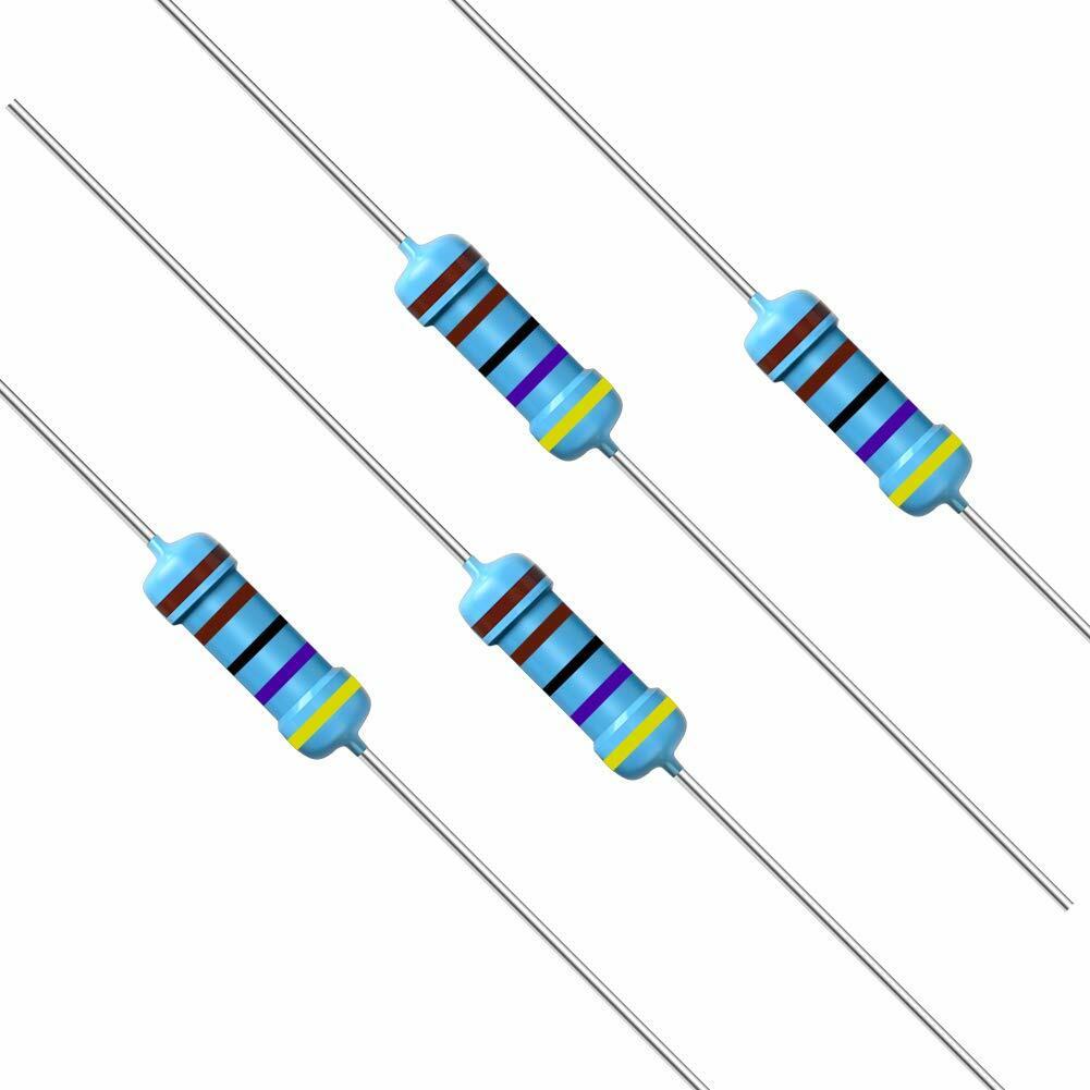 10 PCS 4.7K Ohm 1 Watts Metal Film Resistors 1% Tolerance Shipped From USA