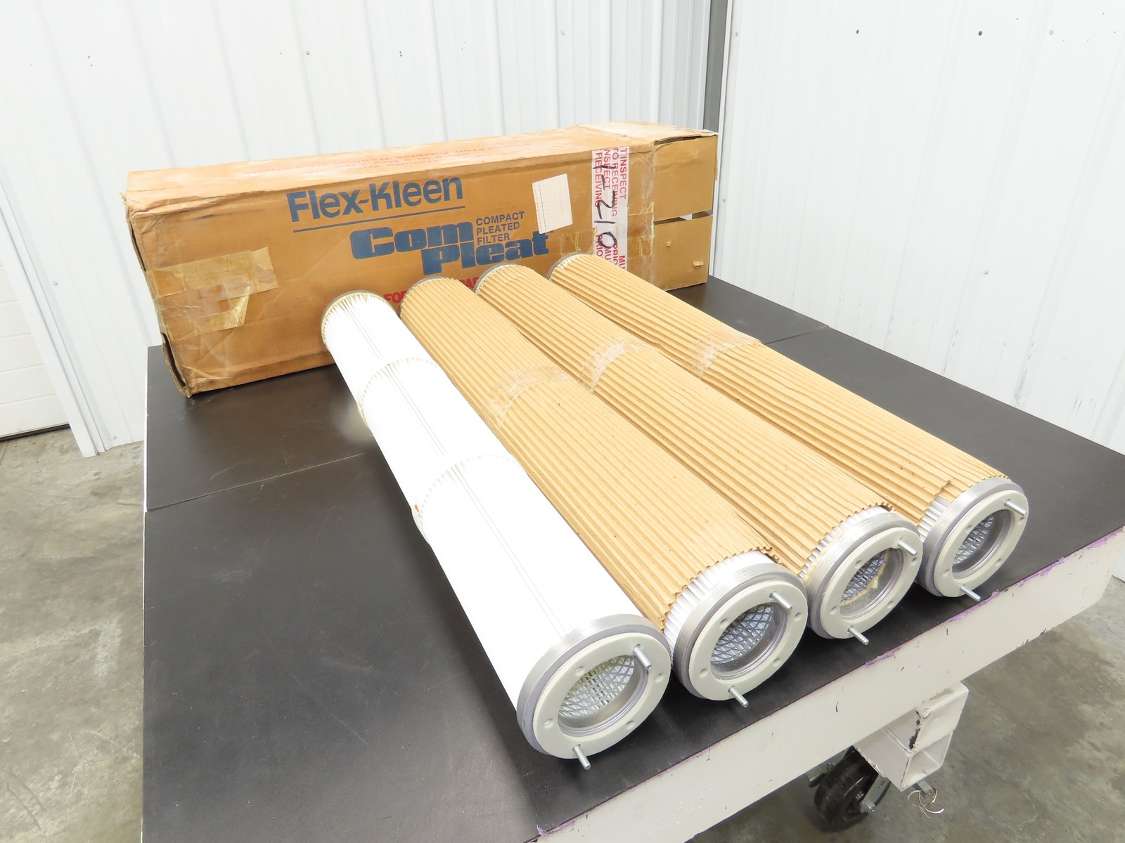 Flex-Kleen B60430 Compact Pleated Filter 36″ Replacement Cartridge Lot of 4