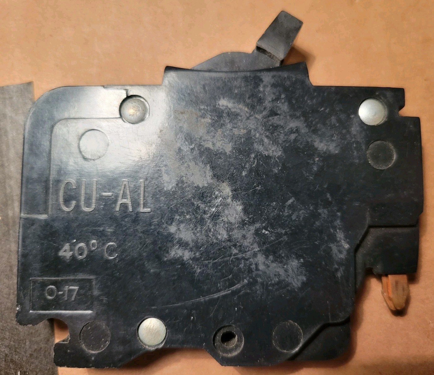 Federal Pacific Electric FPE STAB-LOK NC120 Thin Line 1 Pole 20A Circuit Breaker
