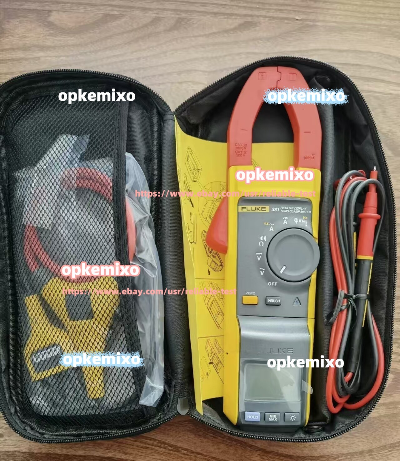 Fluke 381 Remote Display True-RMS AC/DC Clamp Meter with iFlex Cable BEST DEAL!!