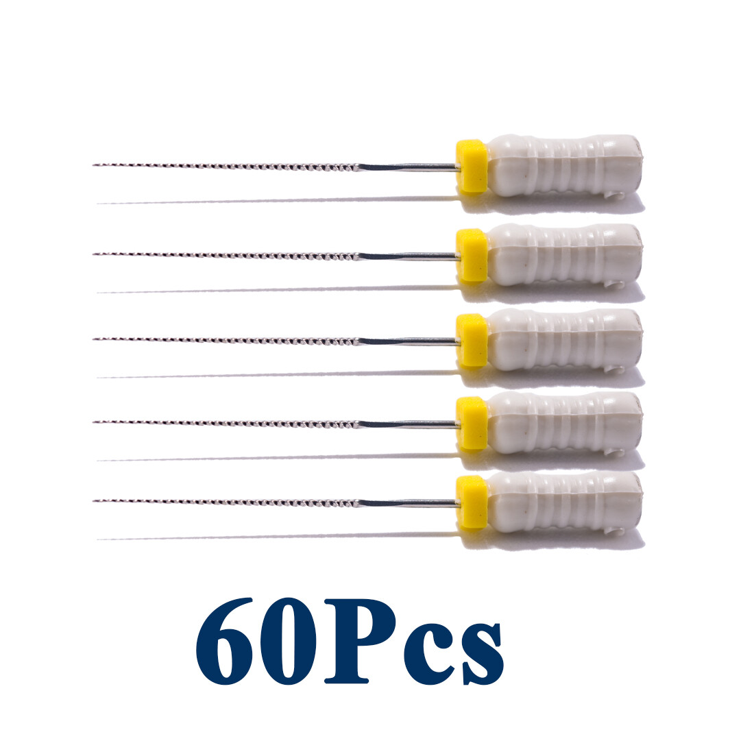 10Pks Dental K Files #15 Endodontic Endo K-Files Stainless Steel Root Canal Hand