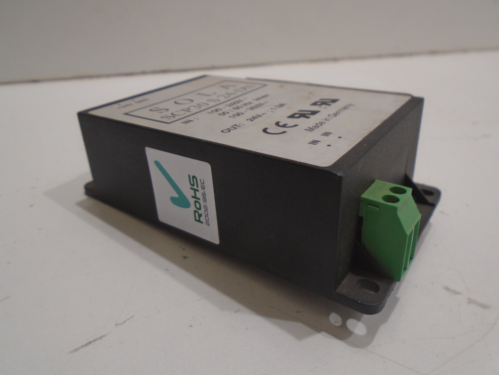 EMERSON SOLA SCP30 S 24-DN POWER SUPPLY 100/240V 50/60HZ 24V-1.3A
