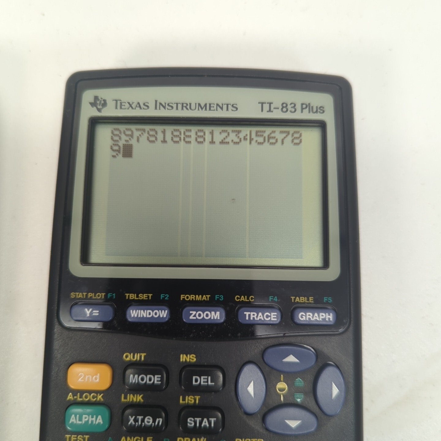 Texas Instruments TI-83 Plus Graphing Calculator With Cover Some Dead Pixels