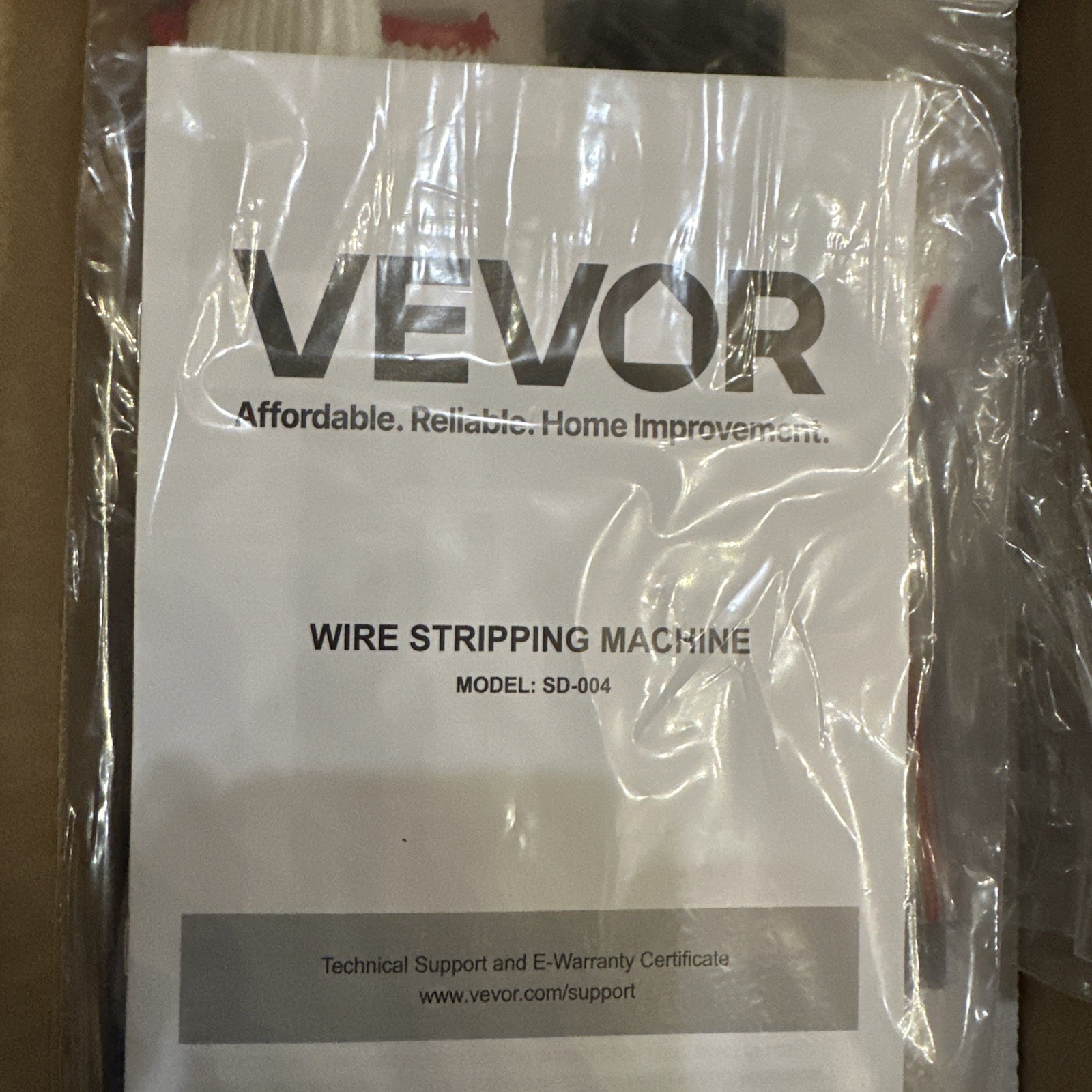 VEVOR Manual Wire Stripper Stripping Machine 0.06-1 in Hand Crank or Drill