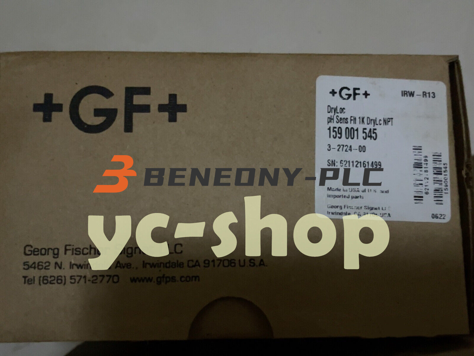 1pc new GF 3-2724-00 159001545 PH probe electrode Fast Shipping via DHL