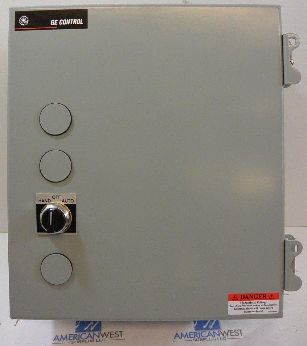 GE Electrically Held Lighting Contactor CR460B CR463L20AJA14A0 Nema 1 Enc. NEW!