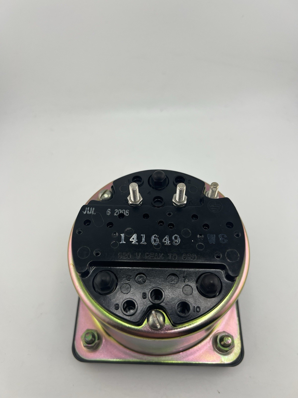 Weschler KX-241 Analog AC Ammeter 0–400A 50mV Shunt Panel Meter