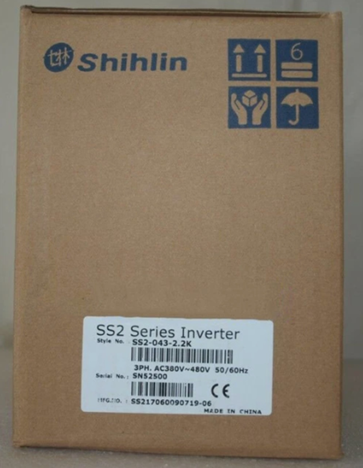 New In Box Inverter SS2-043-2.2K for Shihlin