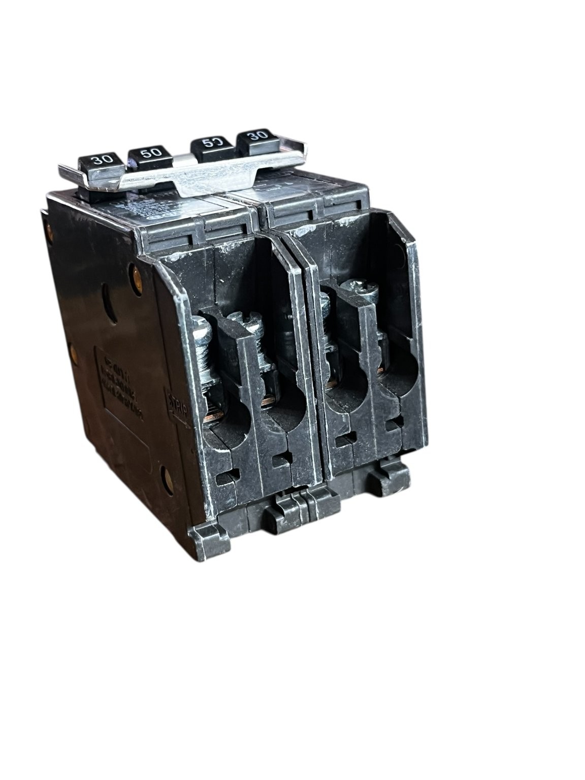 BQC230250 Quad Breaker One 2 Pole 30 Amp and One 2 Pole 15 Amp Common Trip, 1…