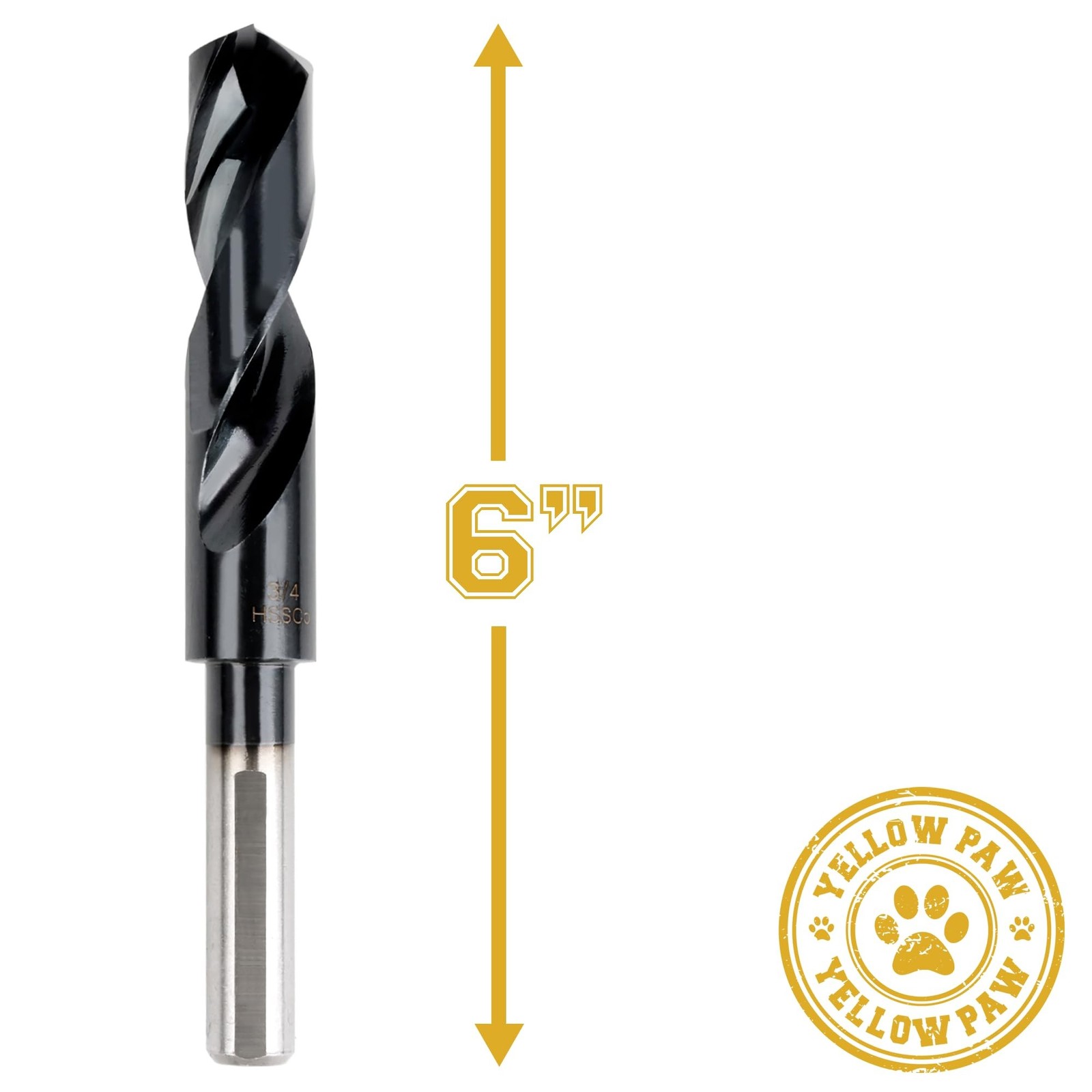 3/4 Inch Drill Bit for Metal – Industrial Grade M35 Cobalt Titanium Aluminum …