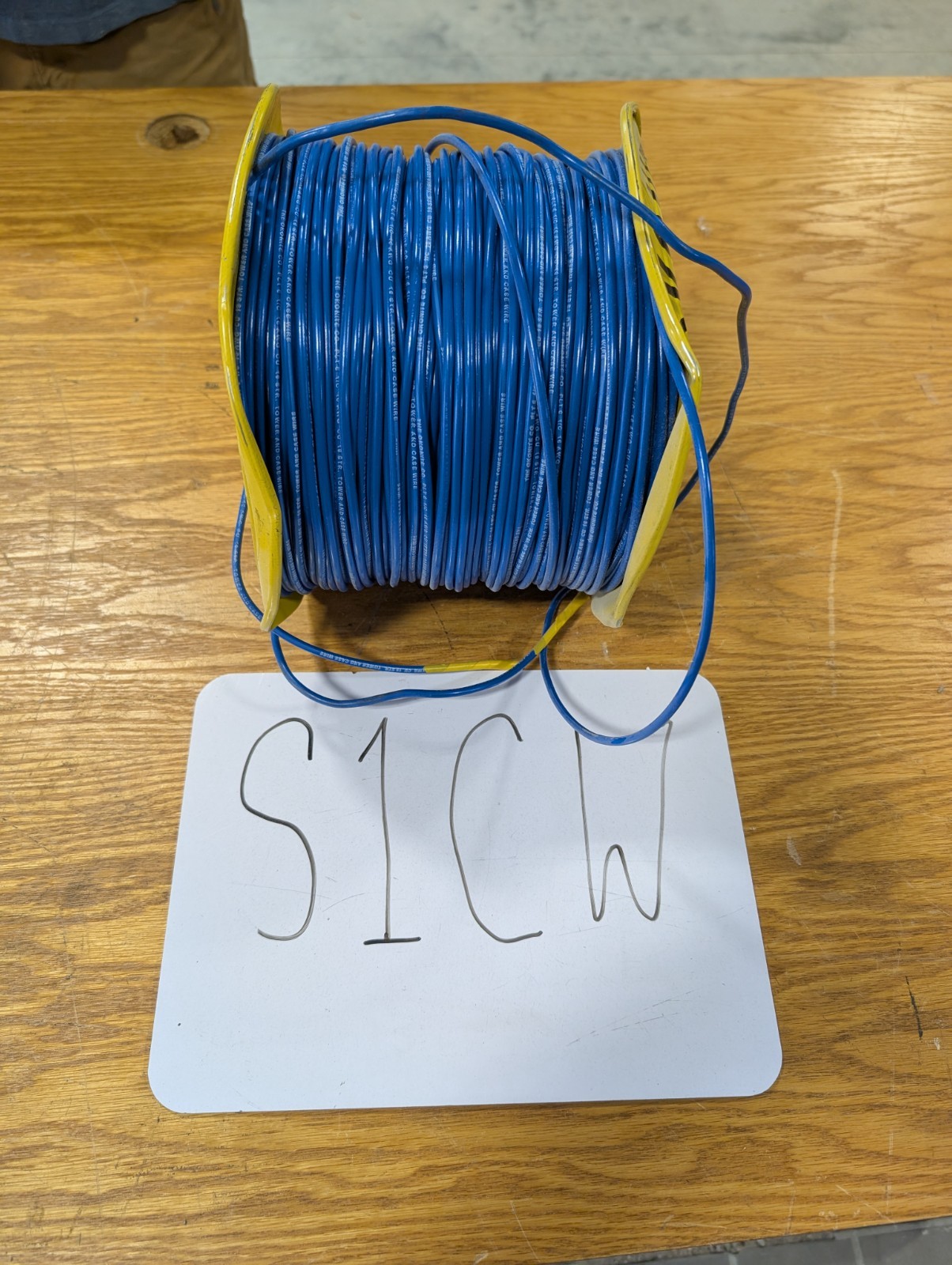 1000′ Spool of 16 AWG Okonite TC Blue Tower and Case Wire 600 Volt (S1CW)