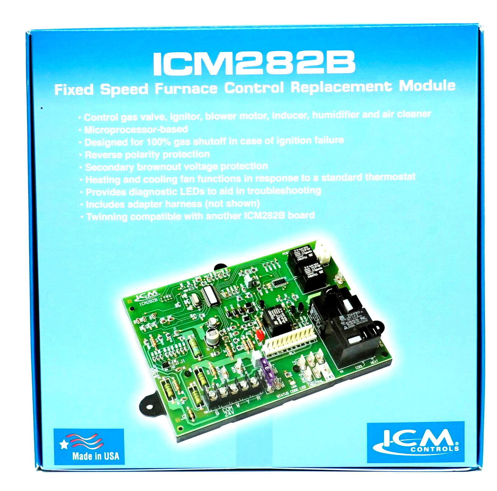 ICM282B – Control Board for Carrier Boards HK42FZ004/007/008/009/011/013/016/034