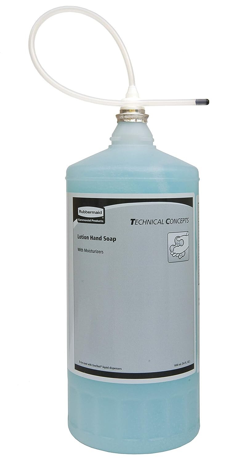 Rubbermaid Enriched Lotion Hand Soap Refill for Oneshot Dispenser, 800 ML – 4 ct