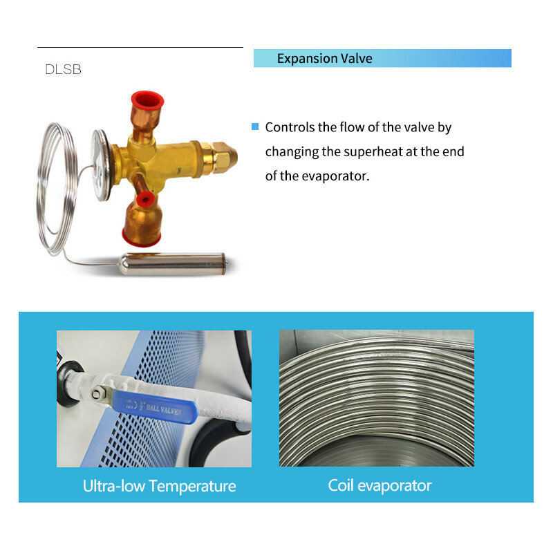 50L -40℃ Cooling Chiller Low Temp Cooling Liquid Recirculating Pump Circulator