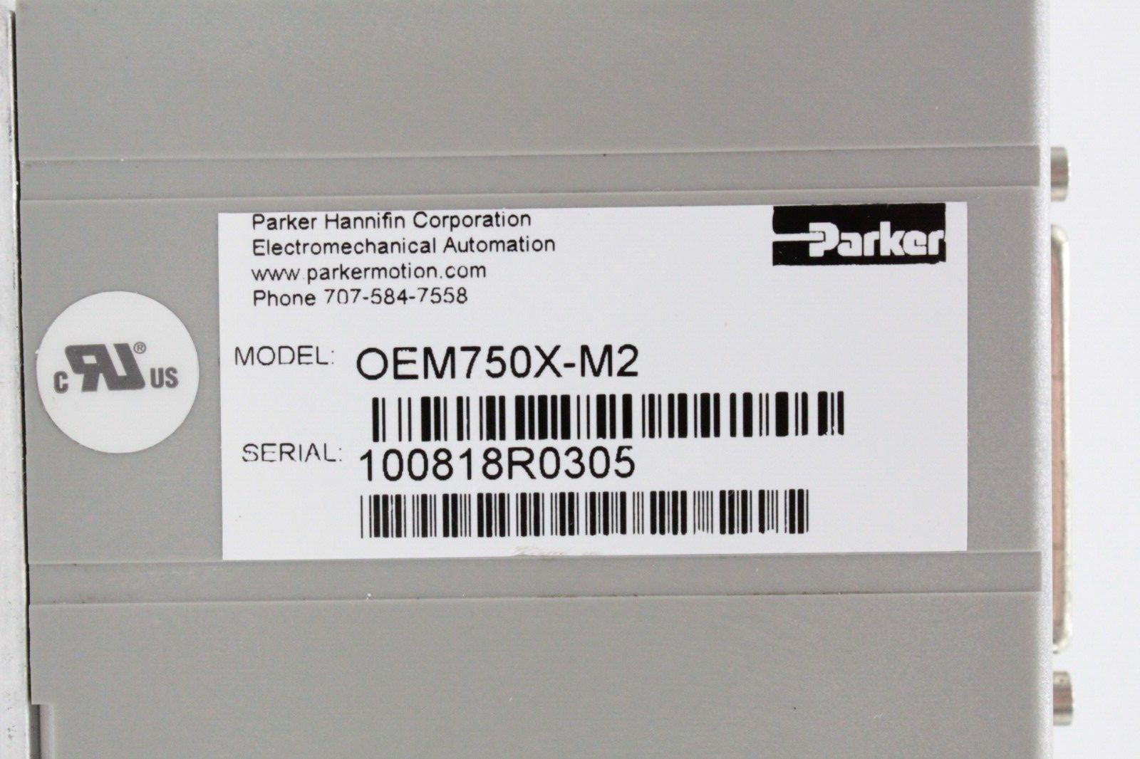 Parker OEM750X-M2 Stepping Motor Driver (Read)