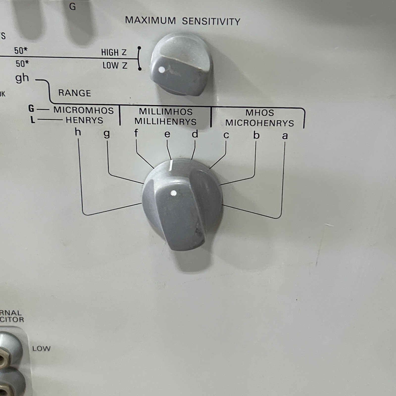 GenRad 1632-A Inductance Bridge + 1311-A Audio Oscillator + 1232-A Null Det.