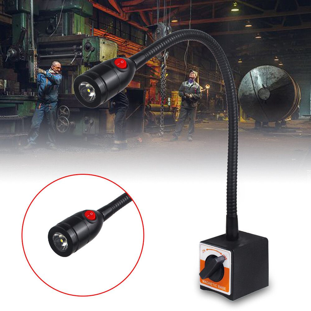 Magnetic Work Light Light with Flexible Gooseneck LED Work Light 550-650lm