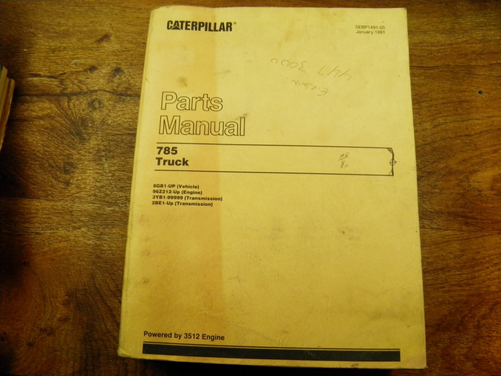 CAT Caterpillar 785 PARTS MANUAL 8GB