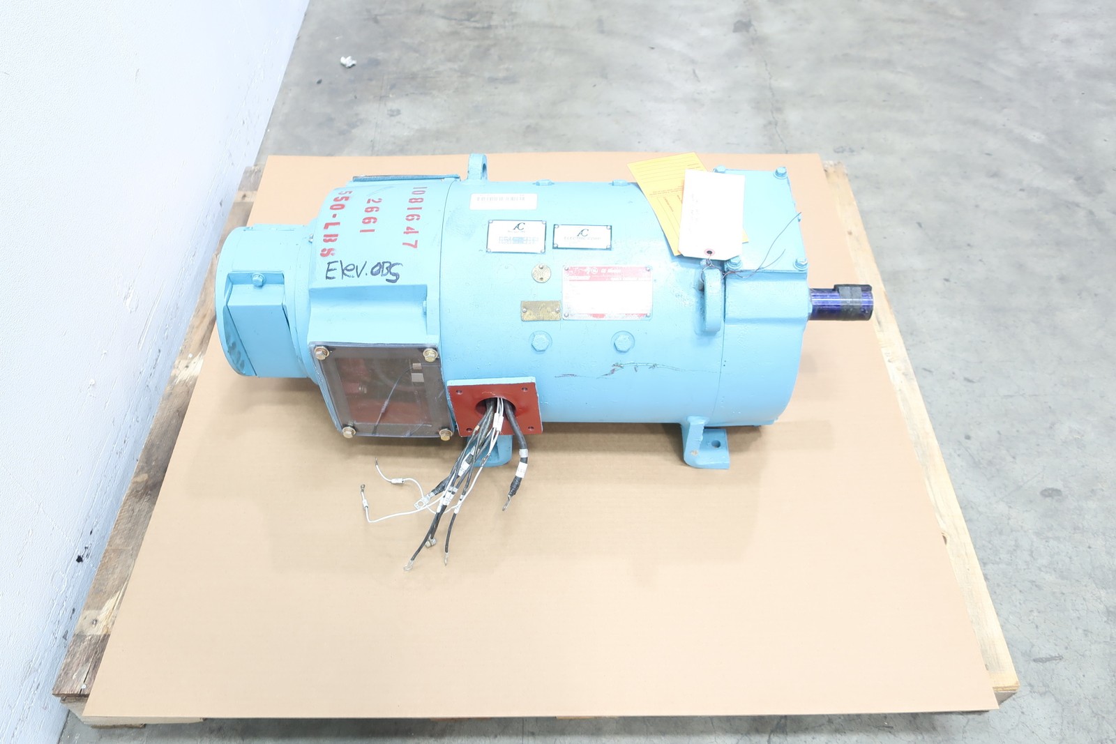 General Electric Ge 5CD174RA021A824 Kinamatic Motor Cd288at 25hp 2300rpm 500v-dc