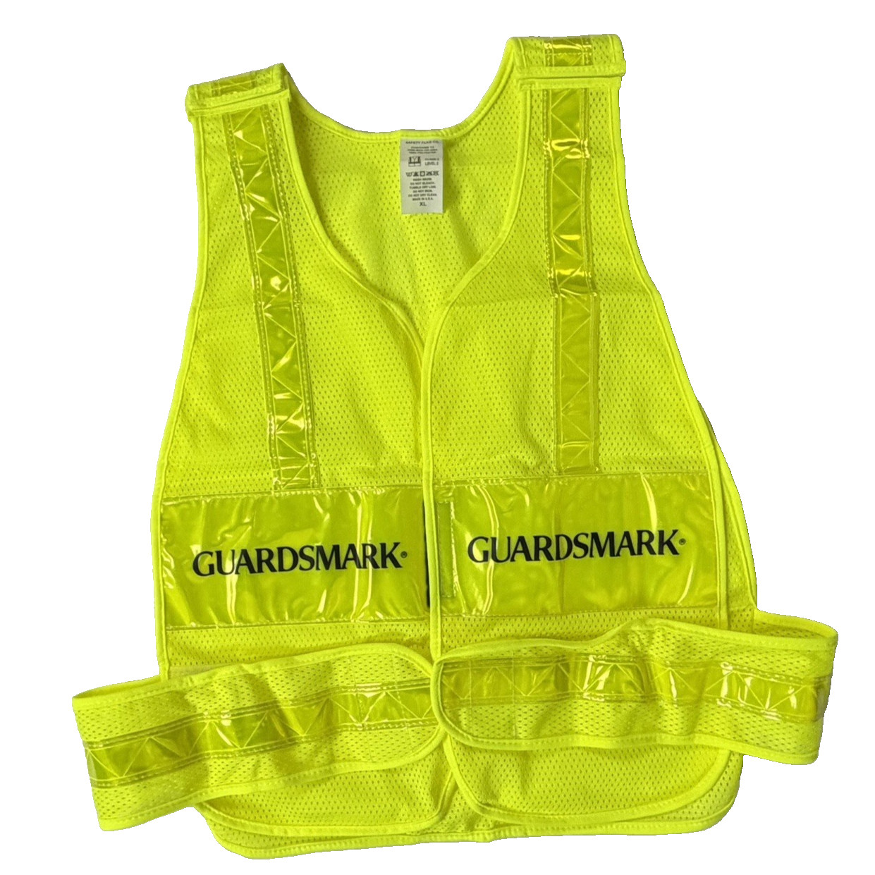 NEW Security Guard Mesh Vest Event Security School Safety Bouncer Sz XL