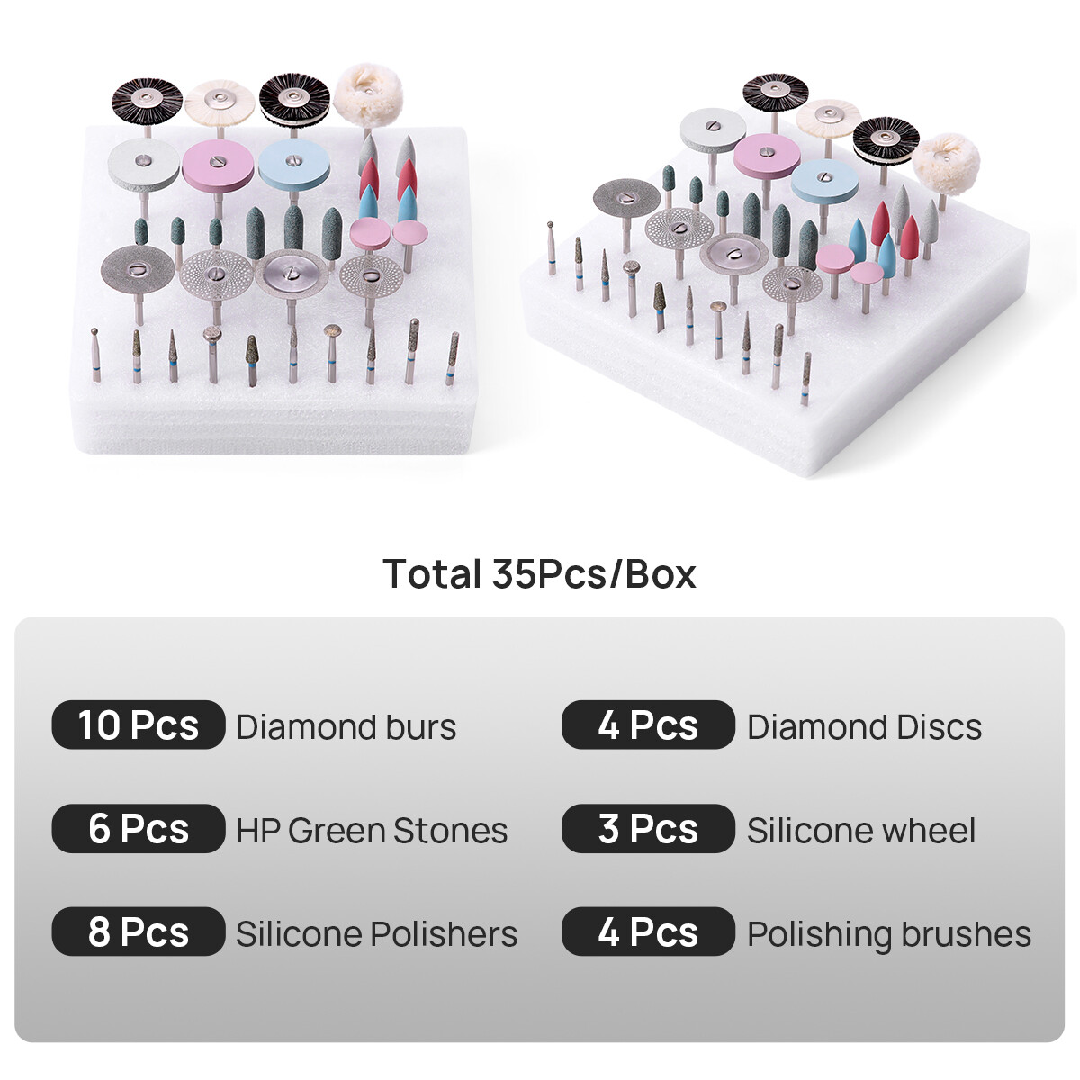 Dental Lab Electric Micro Motor /Handpiece Polishing 35K Rpm/ Polishing HP Kit