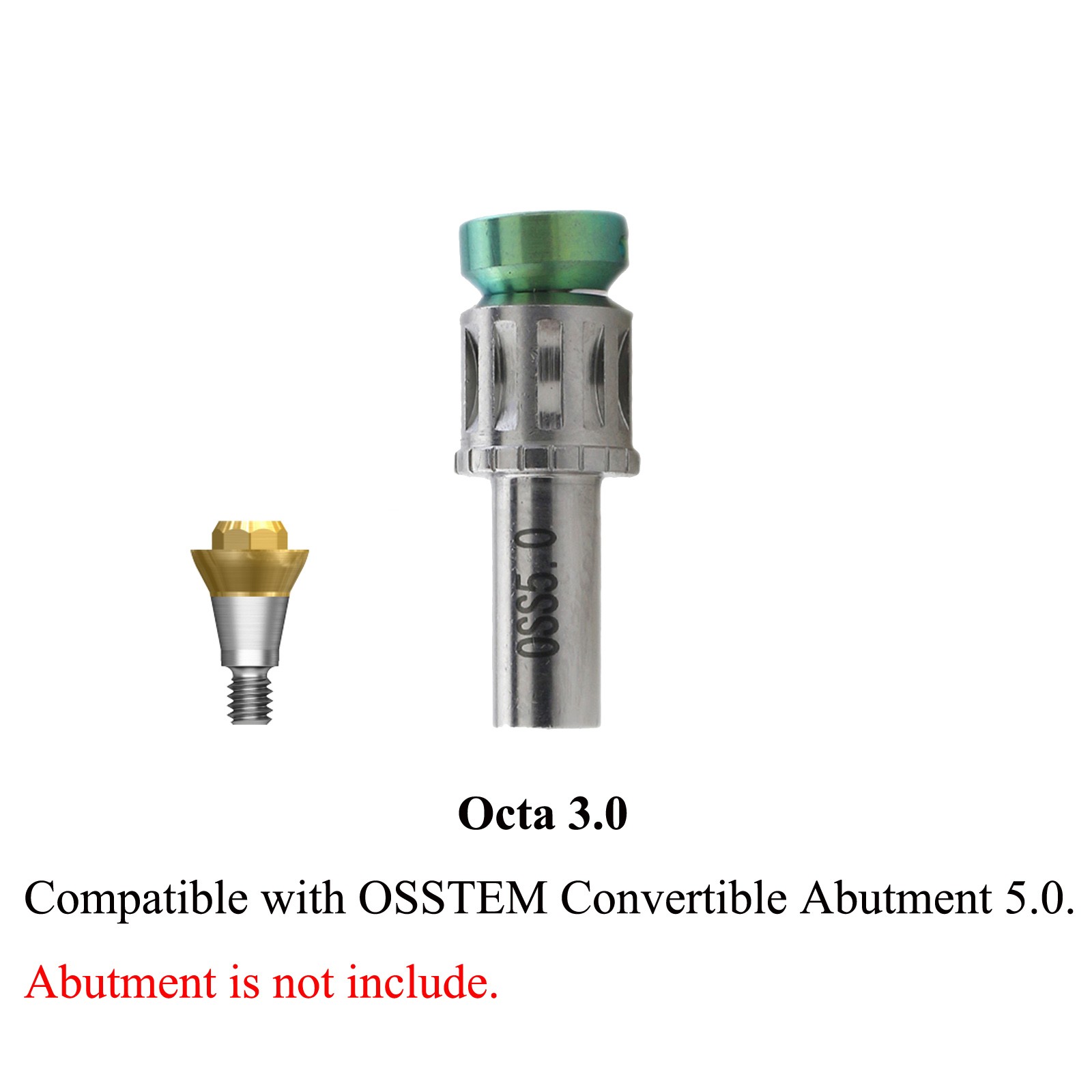 Universal Implant Abutment Driver For Locator Stud Mini Ball Convertible OSSTEM