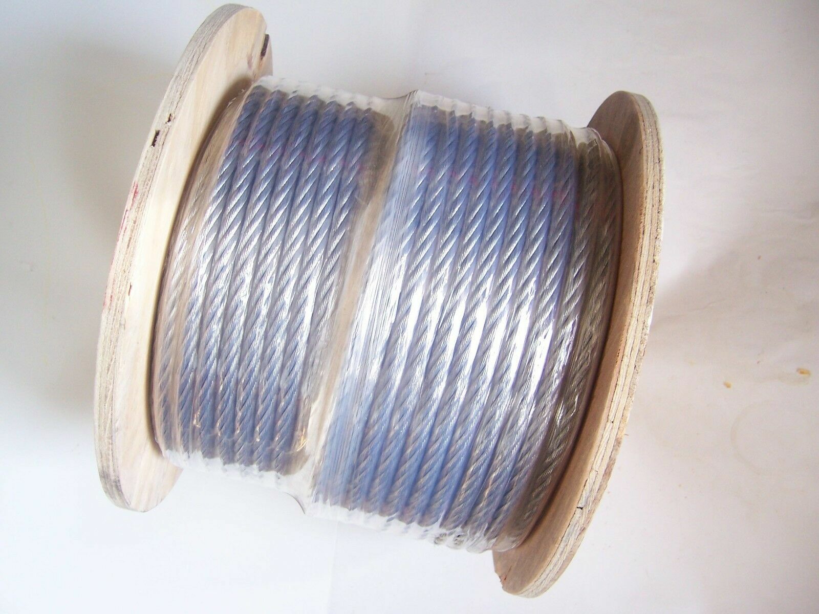 Vinyl Coated Galvanized Steel 5/16 – 3/8, 7×19, Wire Rope Cable: 50, 100, 200 Ft