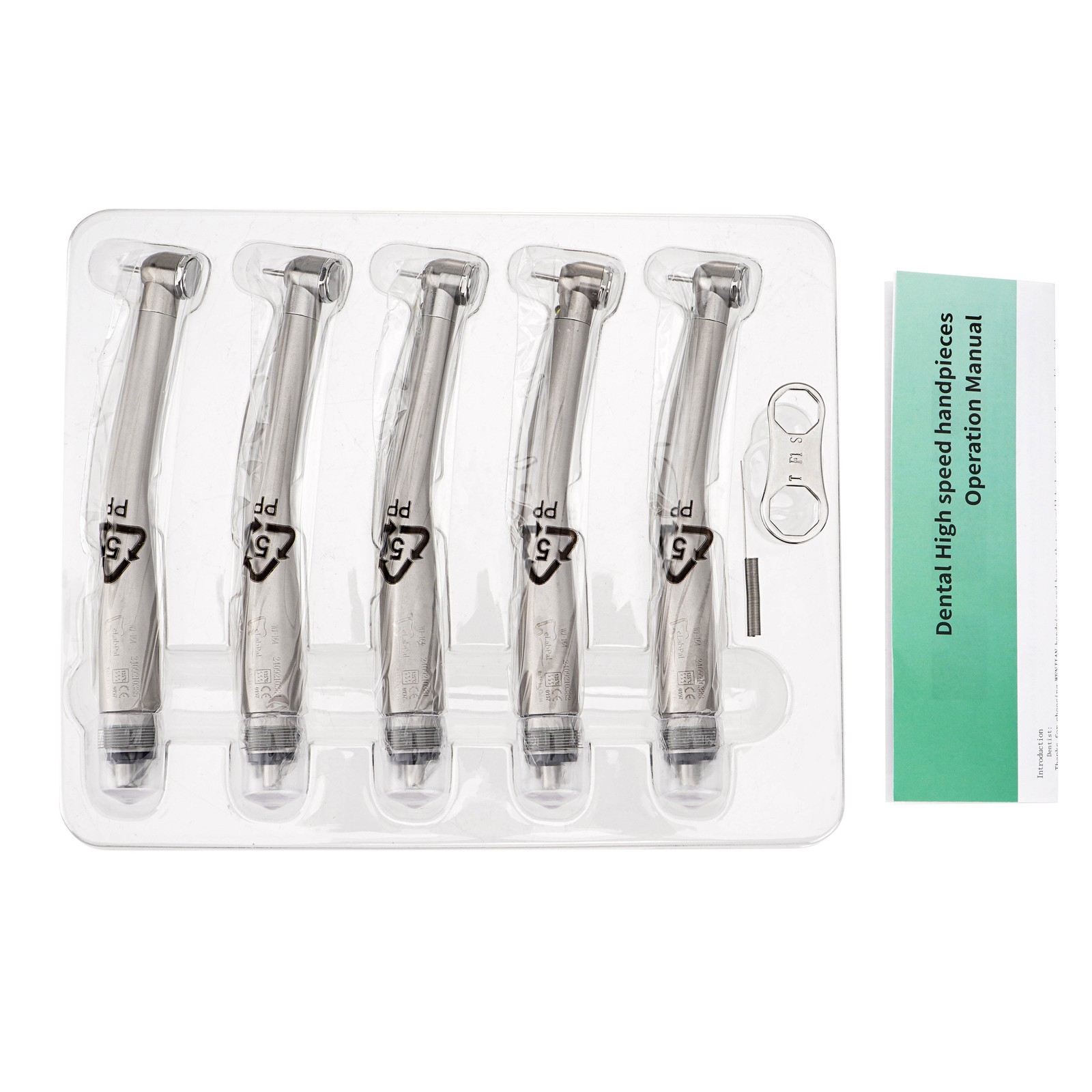 10PCS Dental High Speed Handpiece 4 Holes Air Turbine for NSK PANA MAX Style