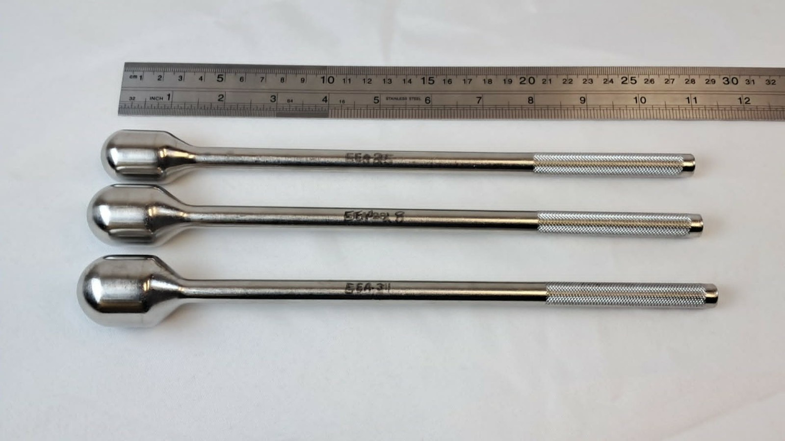 3 Pc Set Bowel Sizers 25mm & 28mm & 34mm Endo Surgery EEA-25 EEA-28 & EEA-34