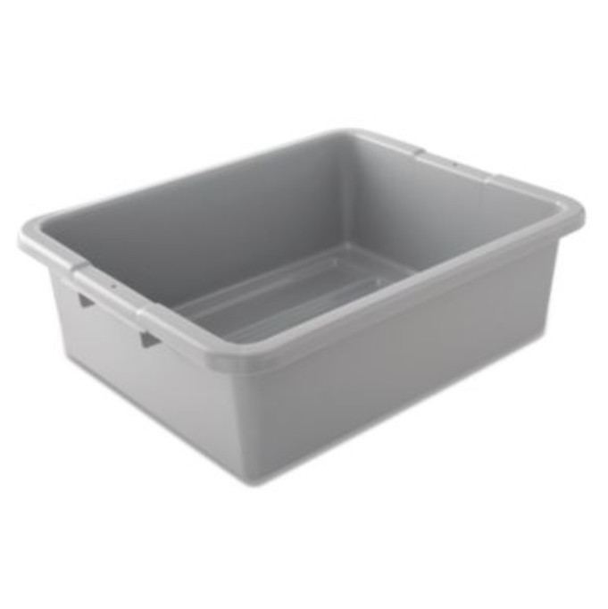 Rubbermaid Commercial Bus/Utility Box, Gray 17.3″ x 7″ x 21.5″,