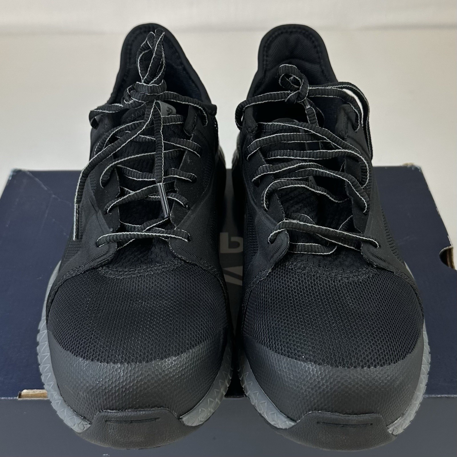 Reebok Flexagon 3.0 Work Shoes Athletic Sneaker Composite Toe Black Mens Sz 8 W